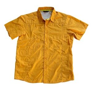 Arc'teryx Men's Casual Button Down Shirt - Mustard Yellow